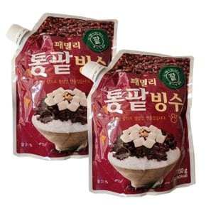 청우식품 패밀리 통팥빙수 750g x 2개