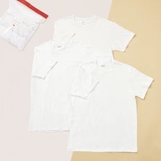 순면 반팔 라운드티 ONP5002 - 3매입