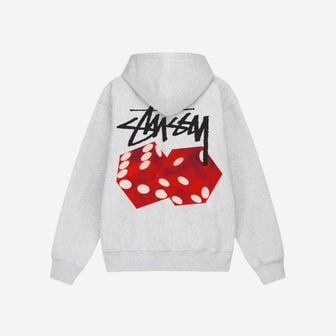 스투시 {국내배송} 스투시 다이스 아웃 후드 애쉬 헤더 Stussy Diced Out Hoodie Heather 1924971