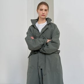 UNISEX 유틸리티 롱 사파리 점퍼 [GREY] / SBE1U07003-WOMAN
