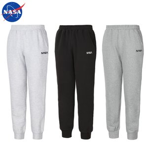 NASA 나사 남녀공용 조거팬츠 N-350P 남자 여성 빅사이즈 면바지 트레이닝팬츠 운동복 밴딩바지