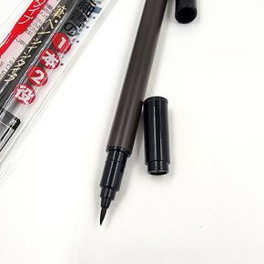 굵은 캘리그라피 붓글씨 두가지 가는 방명록펜 얇은 캘리그라피펜
