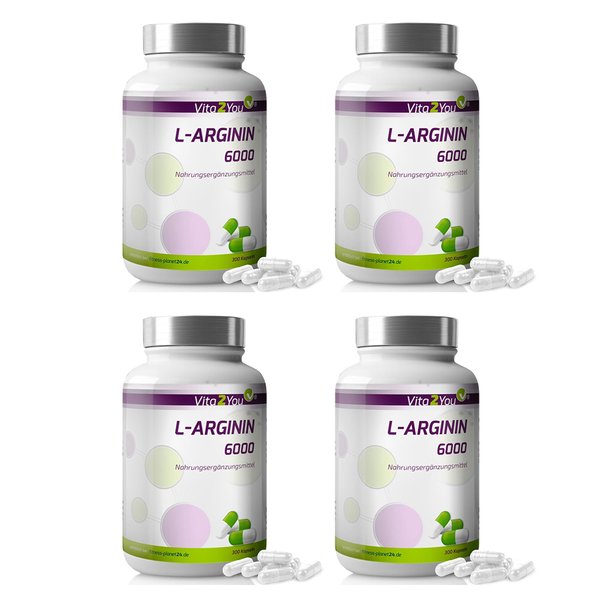 독일 비타투유 엘아르기닌 6000mg 300정 4개