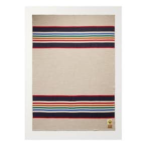 Yellowstone National Park Striped Wool and Cotton-Blend Throw 1647597286517189