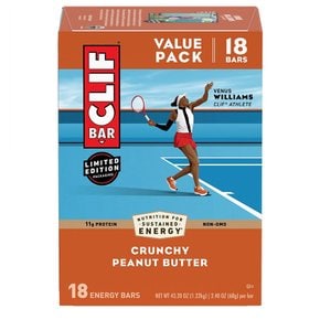 [해외직구]클리프바 피넛버터 에너지 프로틴 바 68g 18개입 CLIF BAR Protein Energy Bar Crunchy Peanut Butter 2.4oz