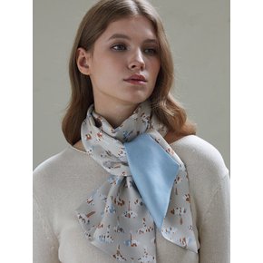 Cocoma Long Petit Twill Scarf [PMLTS-1416]