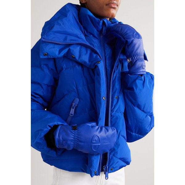 골드버그 힐자 로고 엠보스드 패디드 가죽 벙어리 장갑 46376663162919533