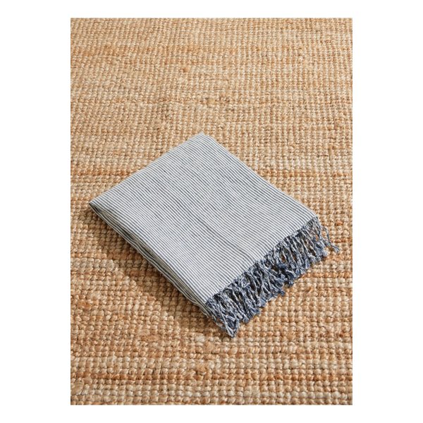 브루넬로쿠치넬리 프린지 스트라이프 리넨 비치 타월 46376663162856571