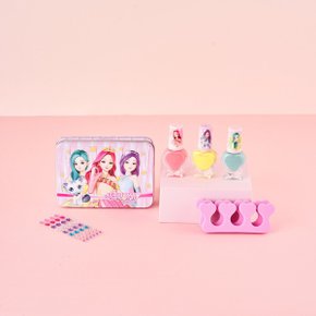 시크릿쥬쥬 별의여신 틴케이스 네일3종 어린이화장품 유아네일 유아매니큐어