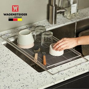 [독일][정품] Wagensteiger 스텐304 싱크플레이트 논슬립 와이어 방식