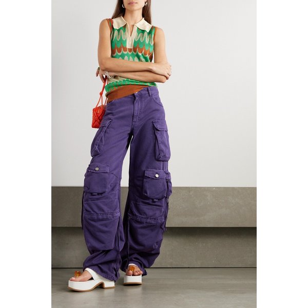 루카뇨 음딩기 메탈릭 자카드 니트 폴로 셔츠 그린 1647597290354596