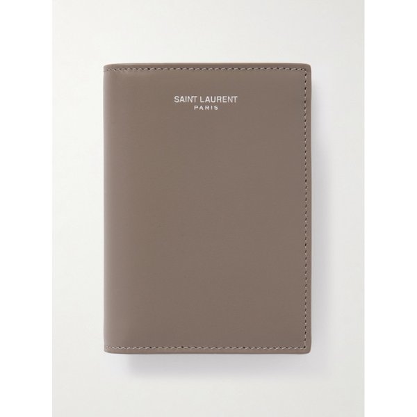 로고 프린트 가죽 바이폴드 지갑 46376663163025074