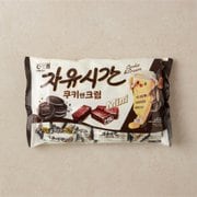 해태 미니자유시간 쿠키앤크림 408g