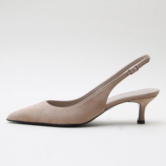 카렌화이트 Plain slingback shoes kw2505 5cm 슬링백