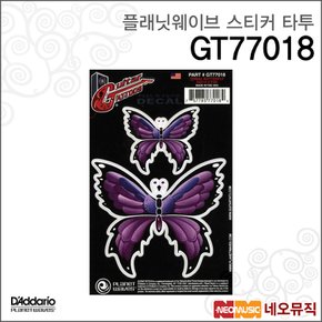 플래닛웨이브 GT77018 스티커 타투 /TRIBAL BUTTERFLY