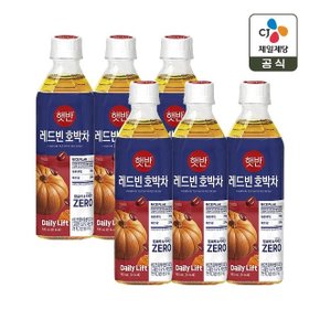 햇반 레드빈 호박차 500ml x6개