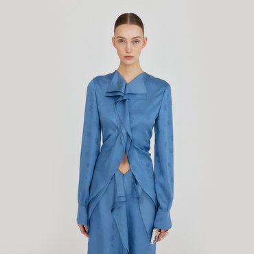 EENK ZAZZ Layered Blouse - Blue