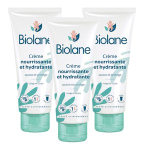 Biolane 비올란 너리싱 하이드레이트 크림 100ml 3개