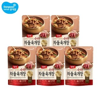  양반 수라 차돌육개장 460g x 5개