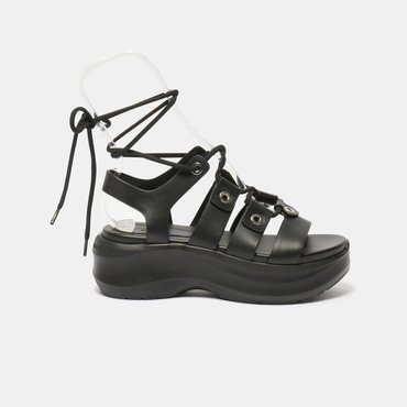 슈콤마보니 Lace-up platform sandal(black) DG2AM25002BLK