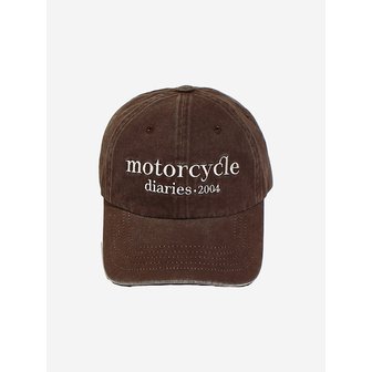 오가프 MOTORCYCLE B.B CAP Dark Brown