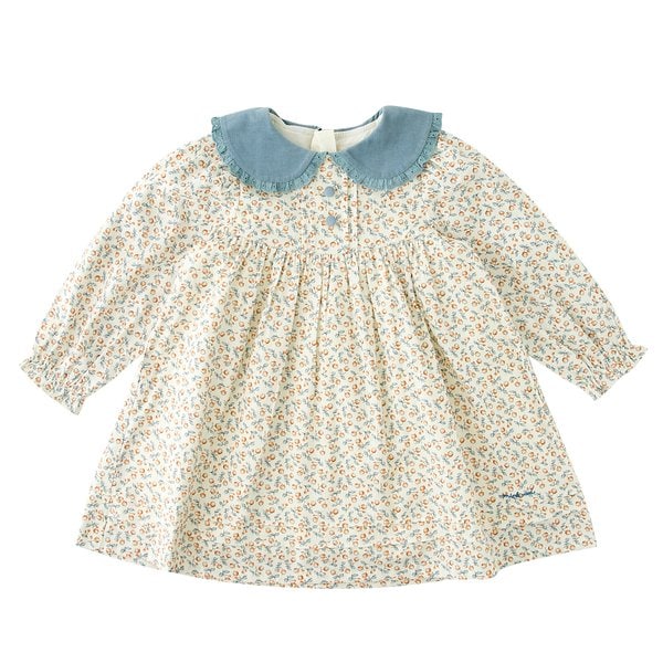 [여주점] [오프라벨 여주점] 밍크뮤 (BL) 쁘띠열매플라워드레스 (34A15-400-08)