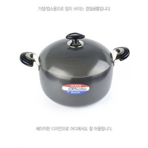 데꼬르 곰솥 백숙냄비 사골냄비 가정 음식점 회색