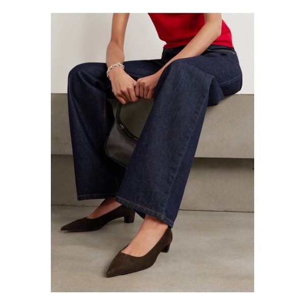 에이디 다크 브라운 스웨이드 주디 펌프스 46376663162886123