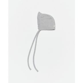 babe frill bonnet - melange grey