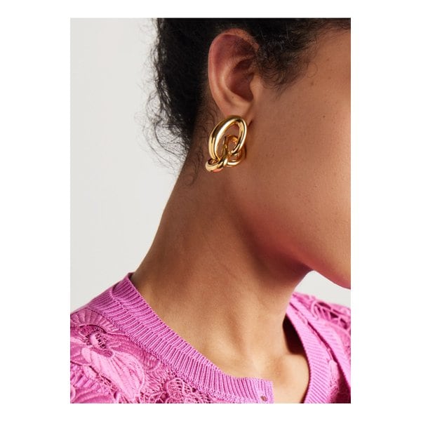 오스카 드 라 렌타 골드톤 이어링 46376663162855896