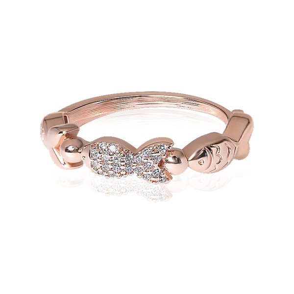 스파클 피쉬 반지 (free, L) RA0701