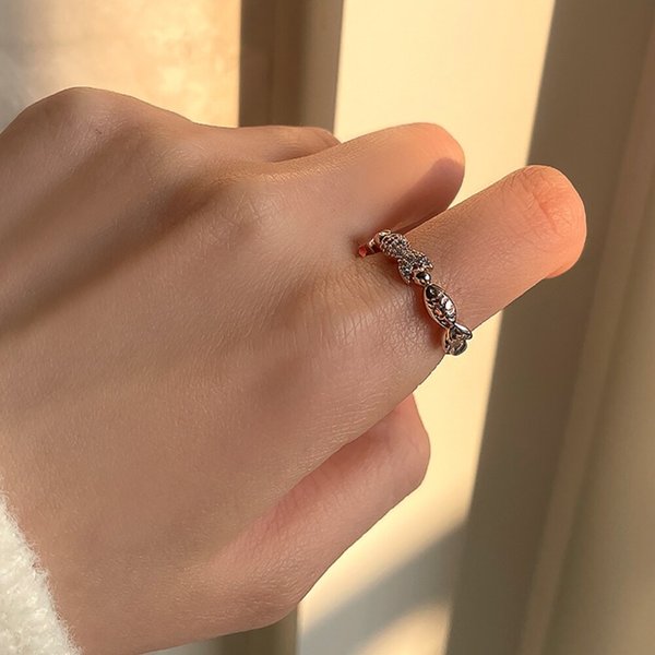 스파클 피쉬 반지 (free, L) RA0701