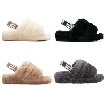 UGG 23FW 플러프 예 슬라이드 퍼 샌들 4컬러 1095119