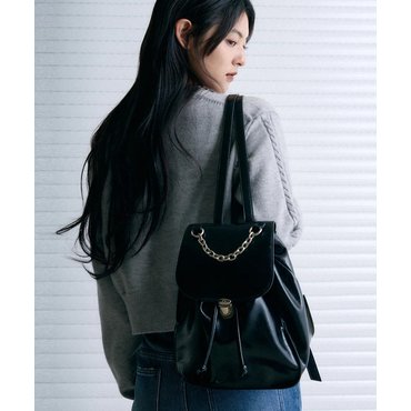 레더리 아더 클래식 체인 백팩 [BLACK]