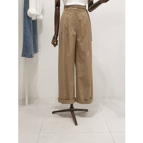 [파주점] 주크 뒷밴딩 턱 와이드 면팬츠 V253MSA904