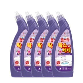 홈스타 락스와세제 후로랄파인 750ML 5개 욕실 반짝반짝