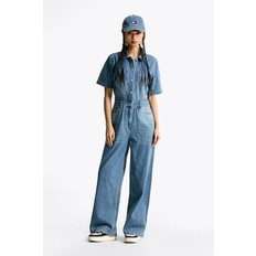 여성 데님 보일러 점프수트 T32F0WOP12TWT2 TOMMY JEANS