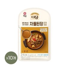 다담 차돌된장찌개 양념 145g x10개