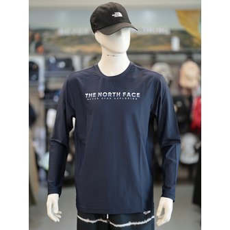 노스페이스 [여주점] NT7TP05B 오션 웨이브 긴팔 티셔츠 OCEAN WAVE L/S R/TEE