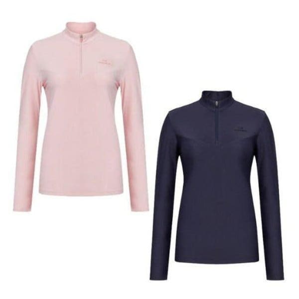 [부산점] 퍼포먼스 여성 다이아 긴팔 짚업 티셔츠 DWP26206