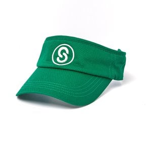 남성 S로고 기본 썬바이져 GREEN