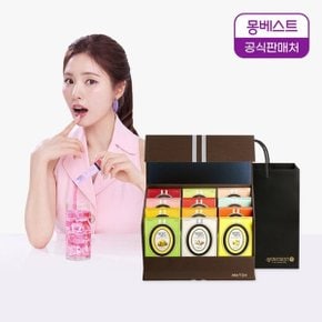 몽베스트 블랜딩 티,콤부차 12입 세트(레몬라임, 자몽파인애플, 유...