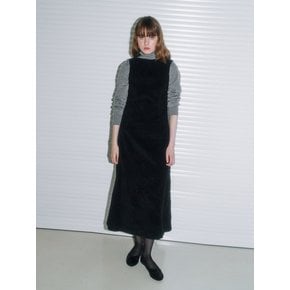 Chloe corduroy dress (Black)