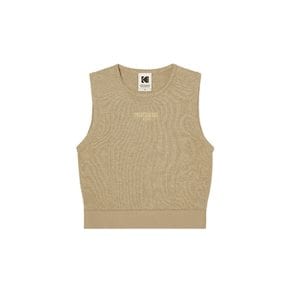 [공식]프로페셔널 니트 나시 탑 우먼 BEIGE