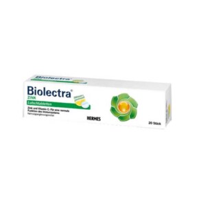 바이오렉트라 Biolectra 빨아먹는 아연 20개