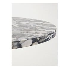 Marble and Metal Side Table