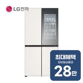 오브제컬렉션 노크온 매직스페이스 빌트인 냉장고 610L M623GBB352 렌탈 60개월 월 103900원