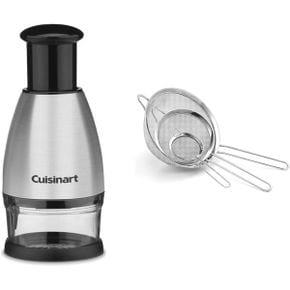 미국 쿠진아트 채반 Cuisinart C호퍼 스테인리스 스틸블랙 CTG00SCHP 8.2 x 3.9 메쉬 S스니커즈