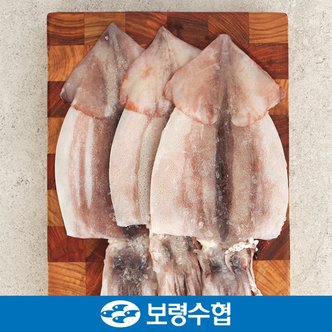 보령수협 국내산 손질 오징어 2kg(8~12미,1kg*2팩)