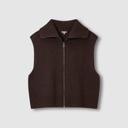 여 루즈핏 집업 베스트 J115402008071